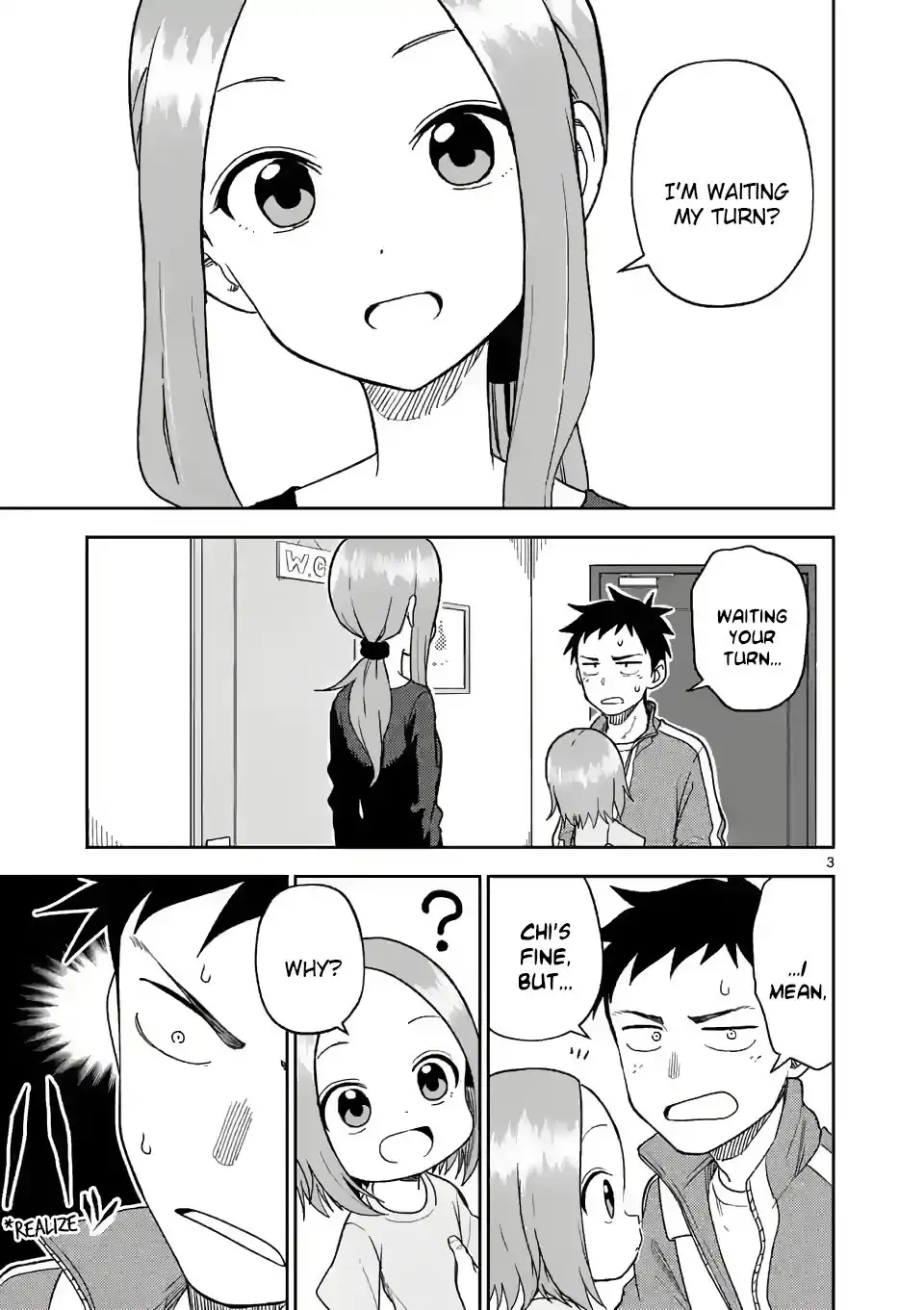 Karakai Jouzu no (Moto) Takagi-san Chapter 162 3